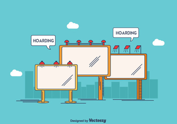 Hoarding Vector - vector gratuit #365349
